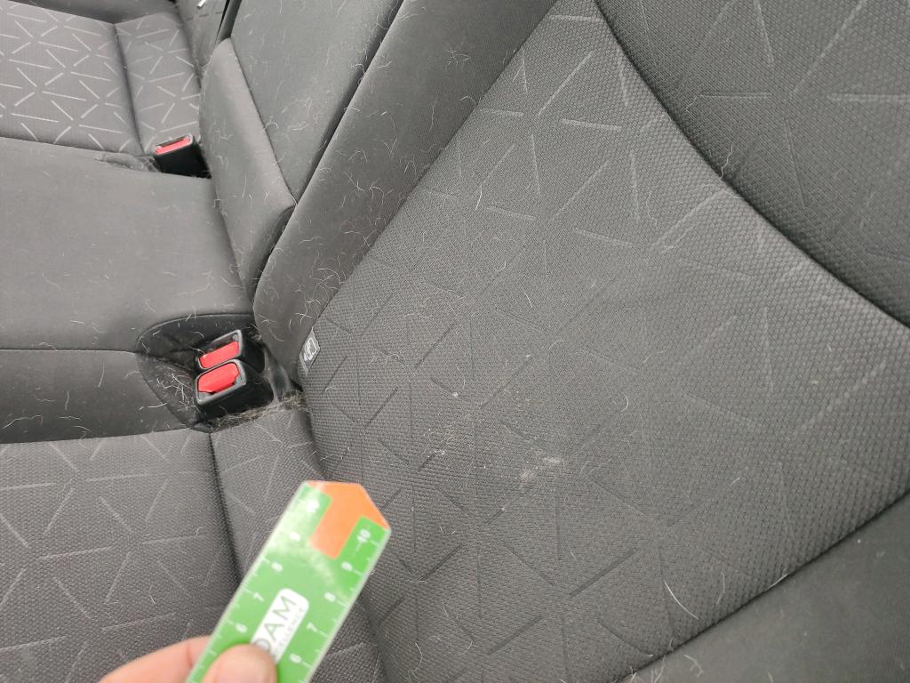 Daño en Asientos sucio sucio