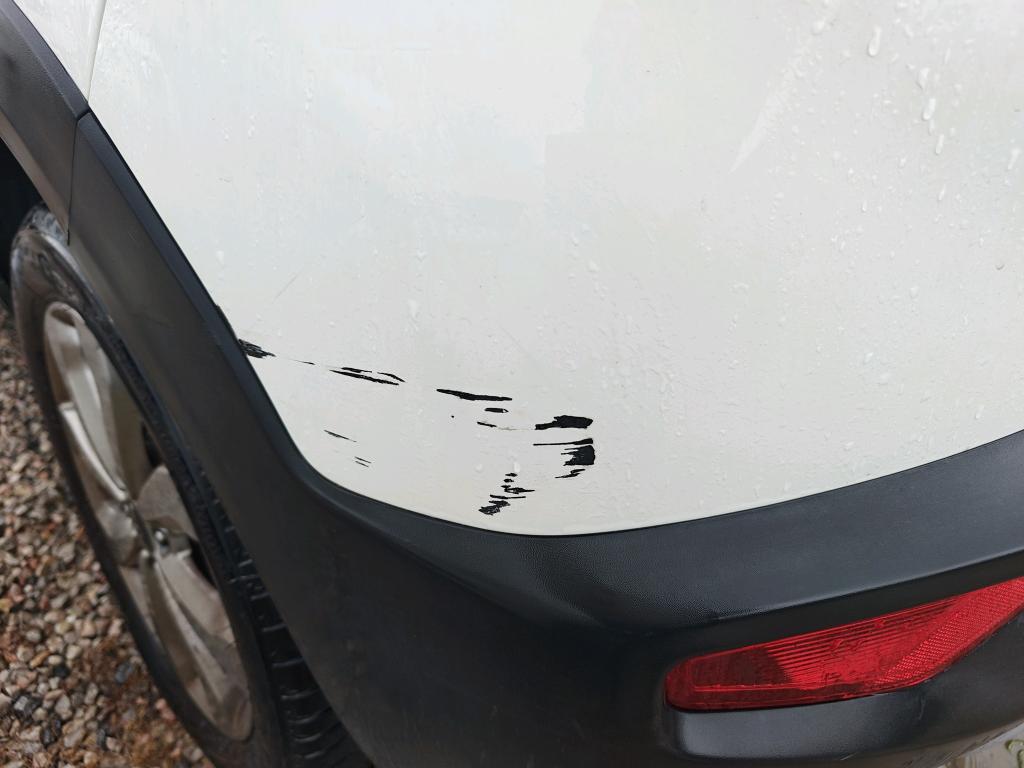 Daño en Parachoque trasero Arañazo ligero Arañazo ligero