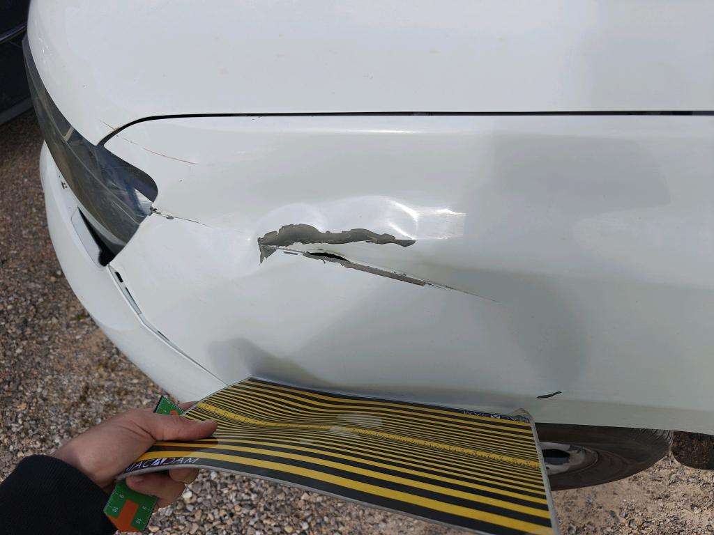 Daño en Aleta delantera izquierdo Roto Roto
