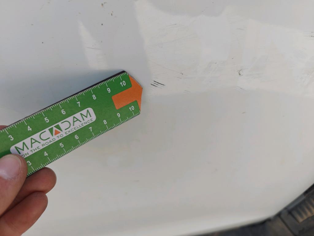 Daño en Puerta delantera derecha Arañazo ligero Arañazo ligero
