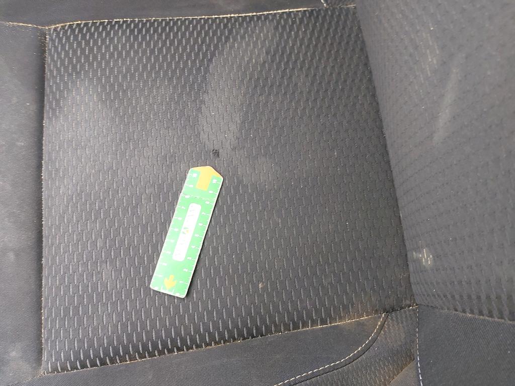 Daño en Asiento pasajero Quemado Quemado