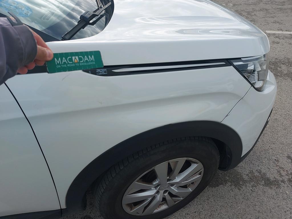 Daño en Aleta delantera derecha Bollo Bollo