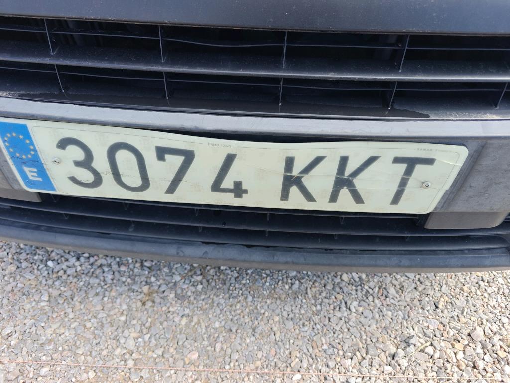 Daño en Matricula del forzado forzado