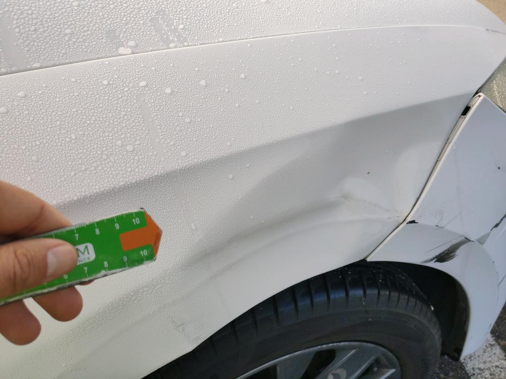 Daño en Aleta delantera derecha Bollo Bollo