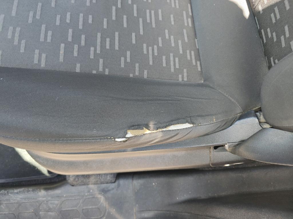 Daño en Asiento conductor Roto Roto