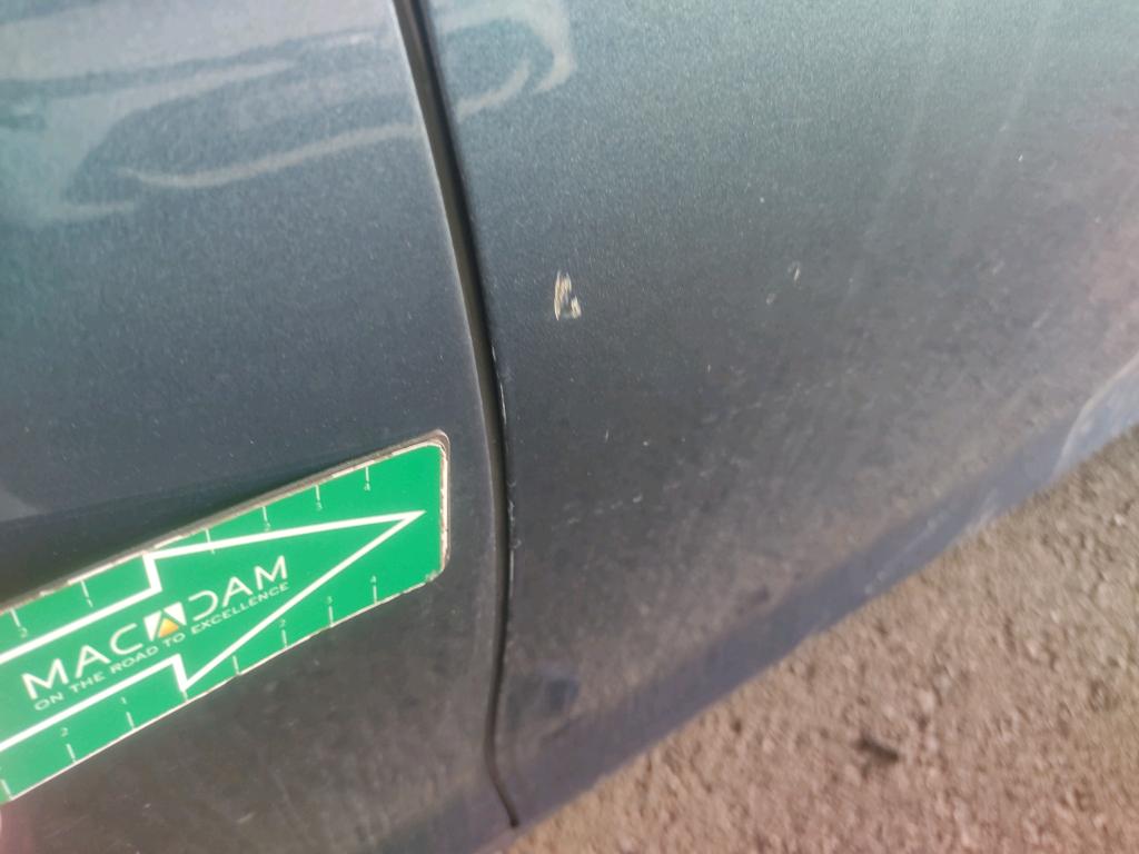 Daño en Puerta delantera derecha Arañazo ligero Arañazo ligero