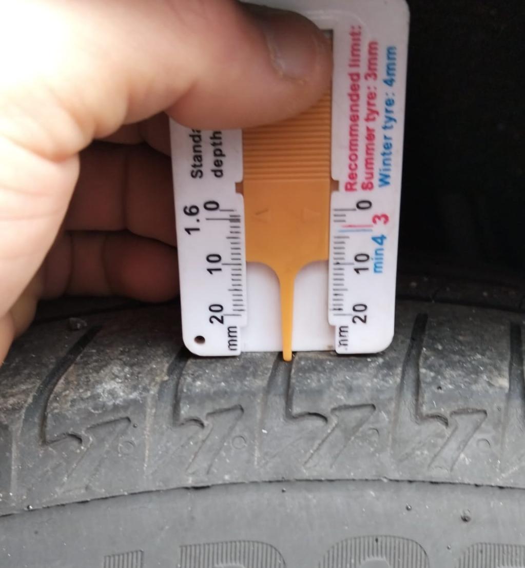 Daño en Neumatico Tr Iz Usado Usado