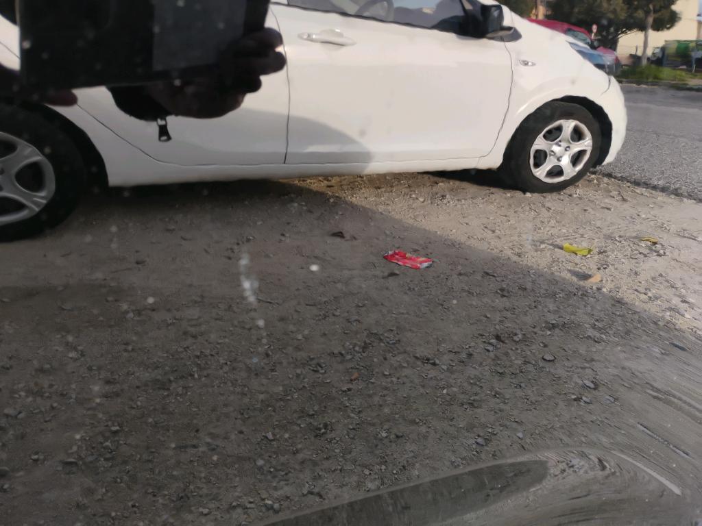 Daño en Puerta delantera derecha Arañazo ligero Arañazo ligero