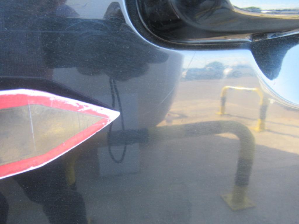 Daño en panel dañado dañado
