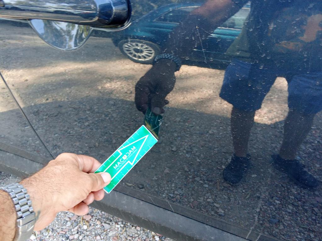 Daño en Panel dañado dañado