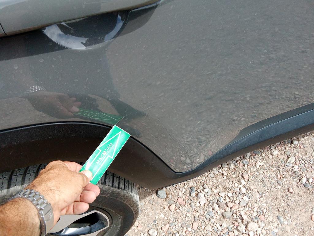 Daño en Panel dañado dañado