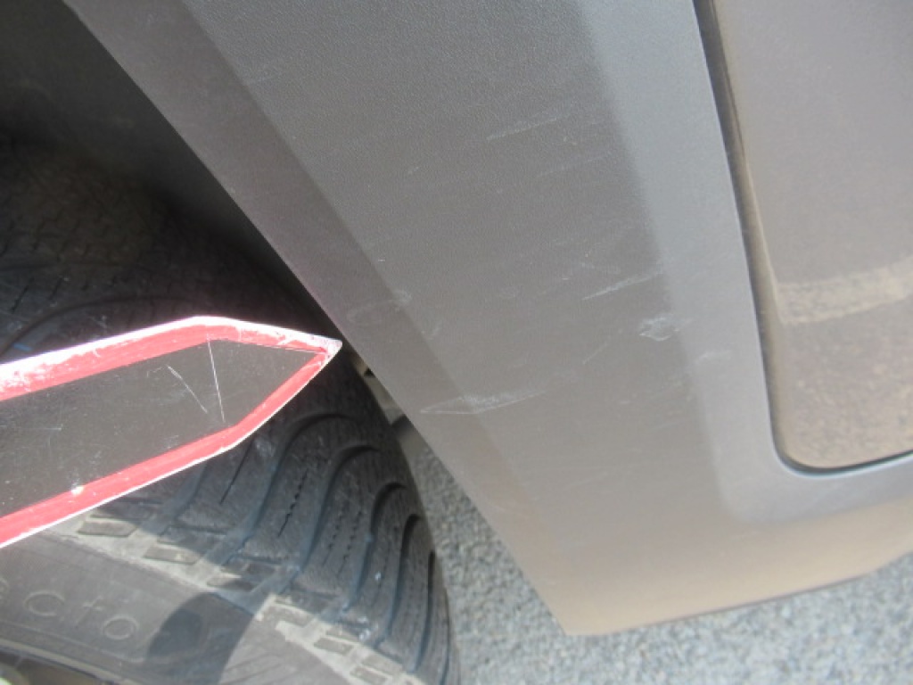 Daño en Panel dañado dañado