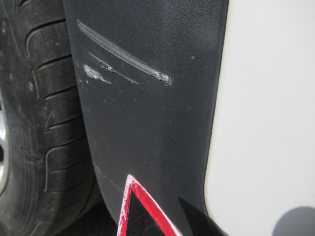 Daño en Panel dañado dañado