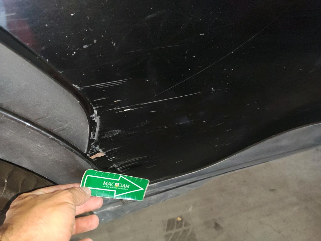 Daño en Panel dañado dañado