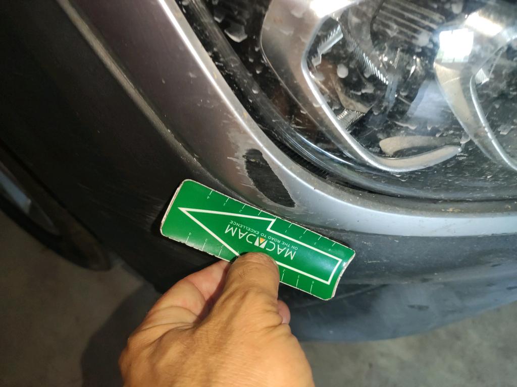 Daño en Carocería Arañazo ligero Arañazo ligero