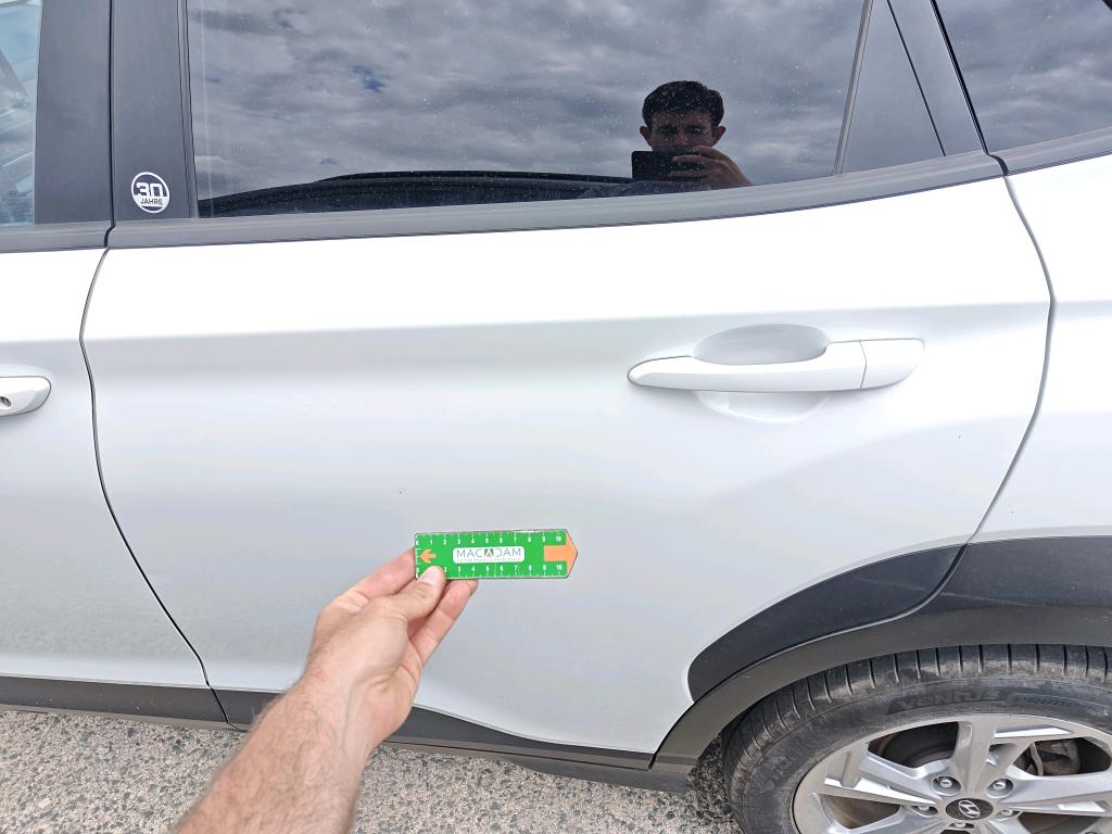 Daño en panel dañado dañado