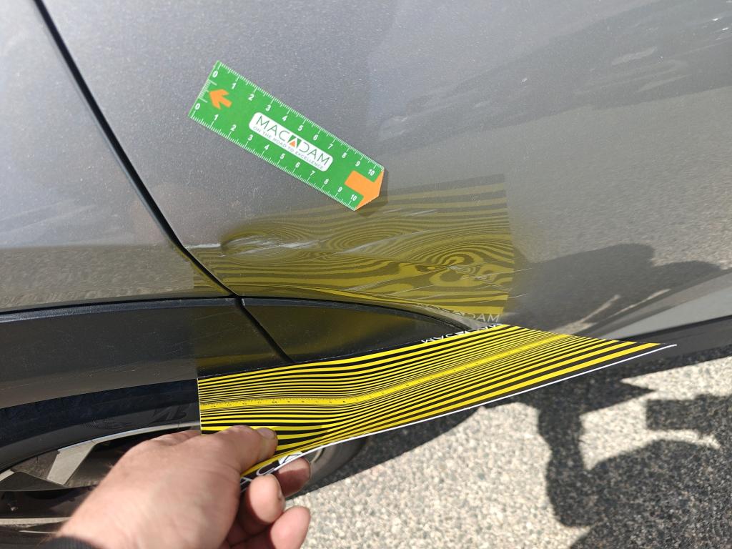Daño en Panel dañado dañado