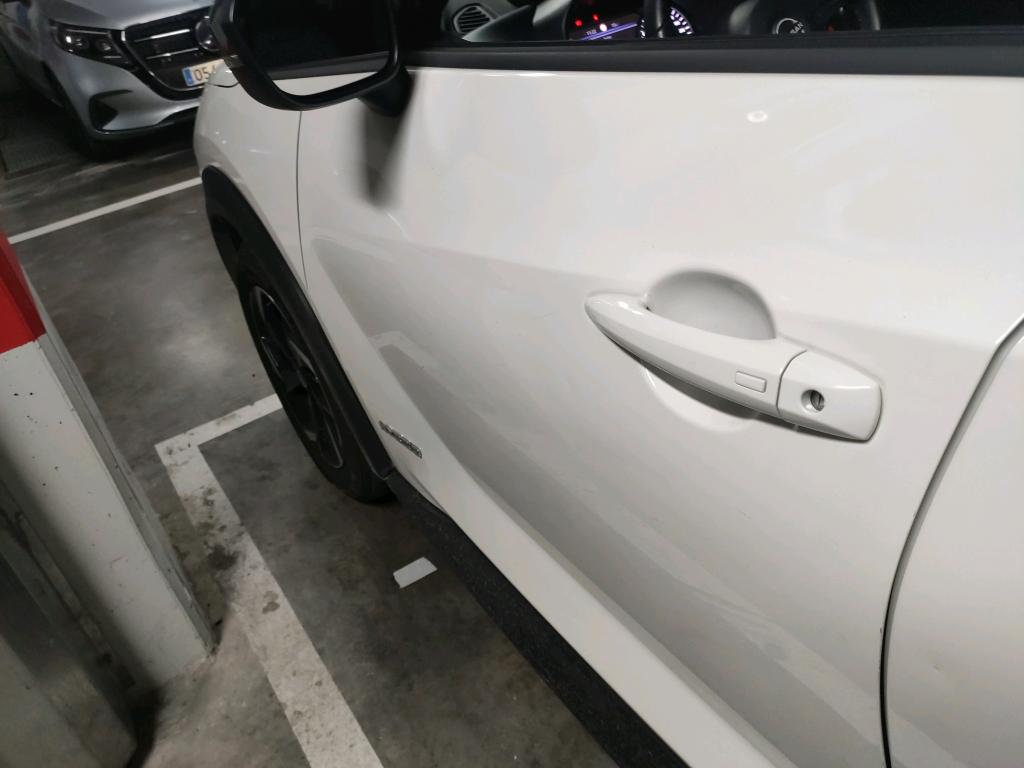Daño en panel dañado dañado