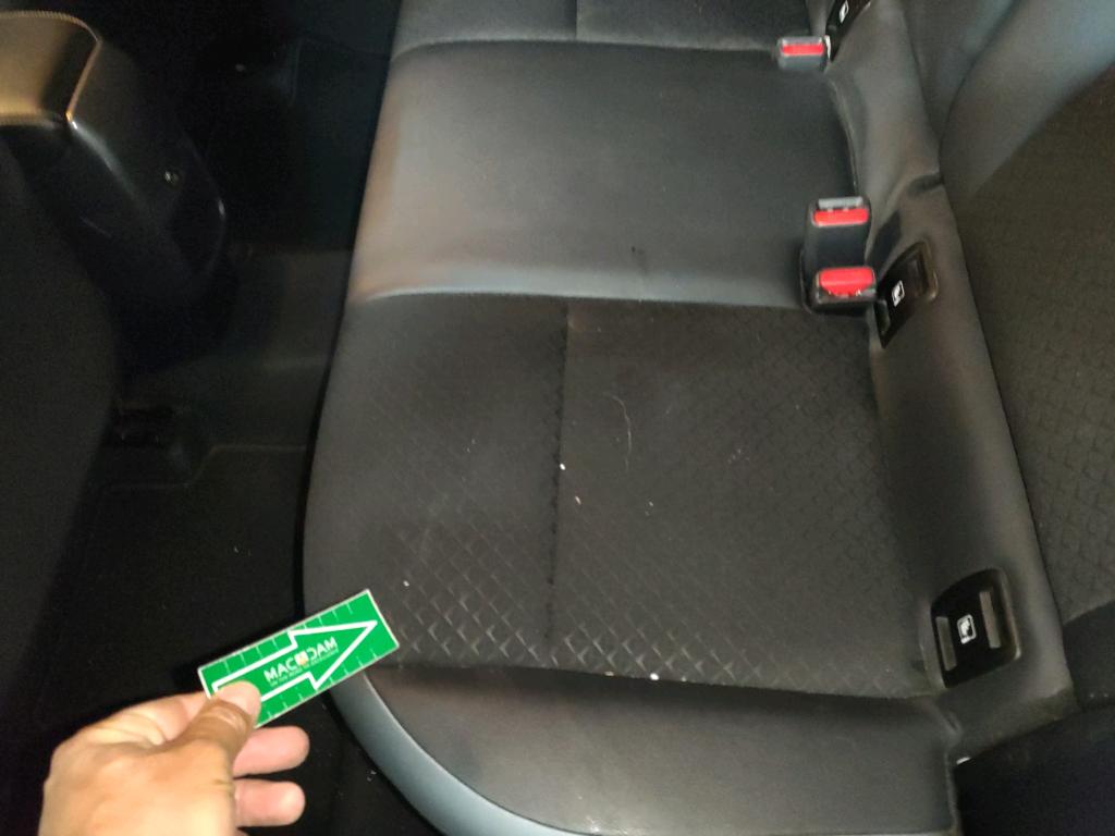 Daño en Asientos sucio sucio