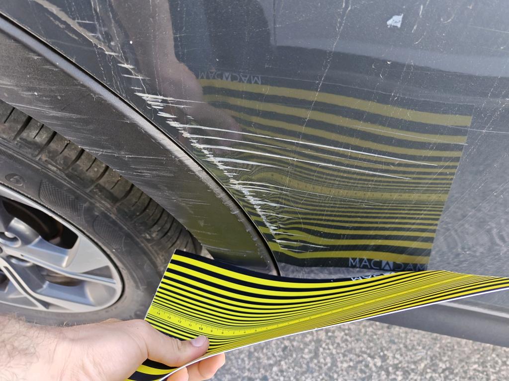 Daño en Panel dañado dañado