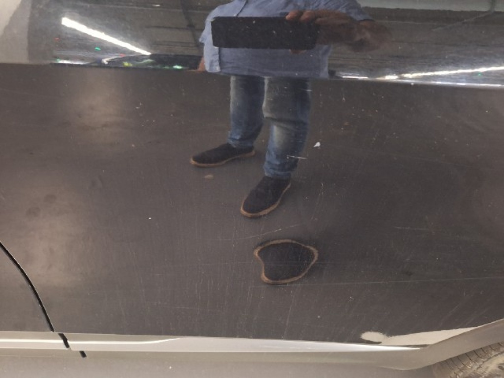 Daño en panel dañado dañado
