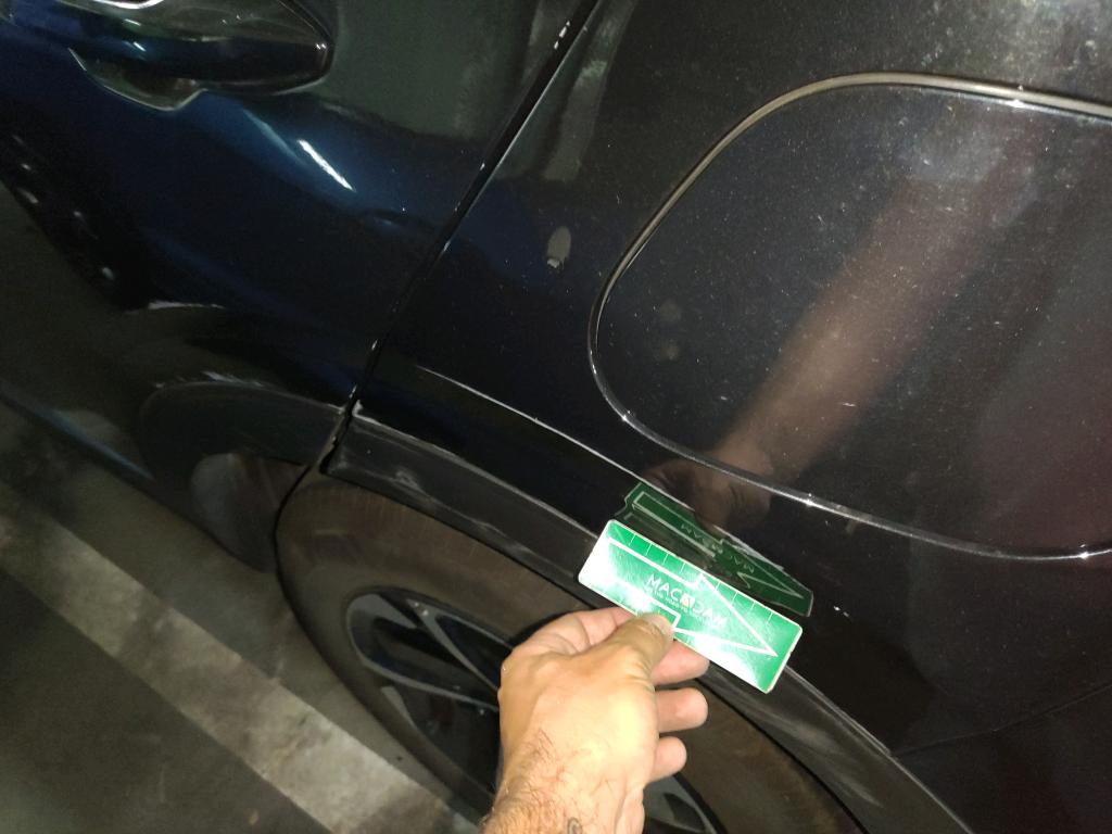 Daño en Carocería Arañazo ligero Arañazo ligero