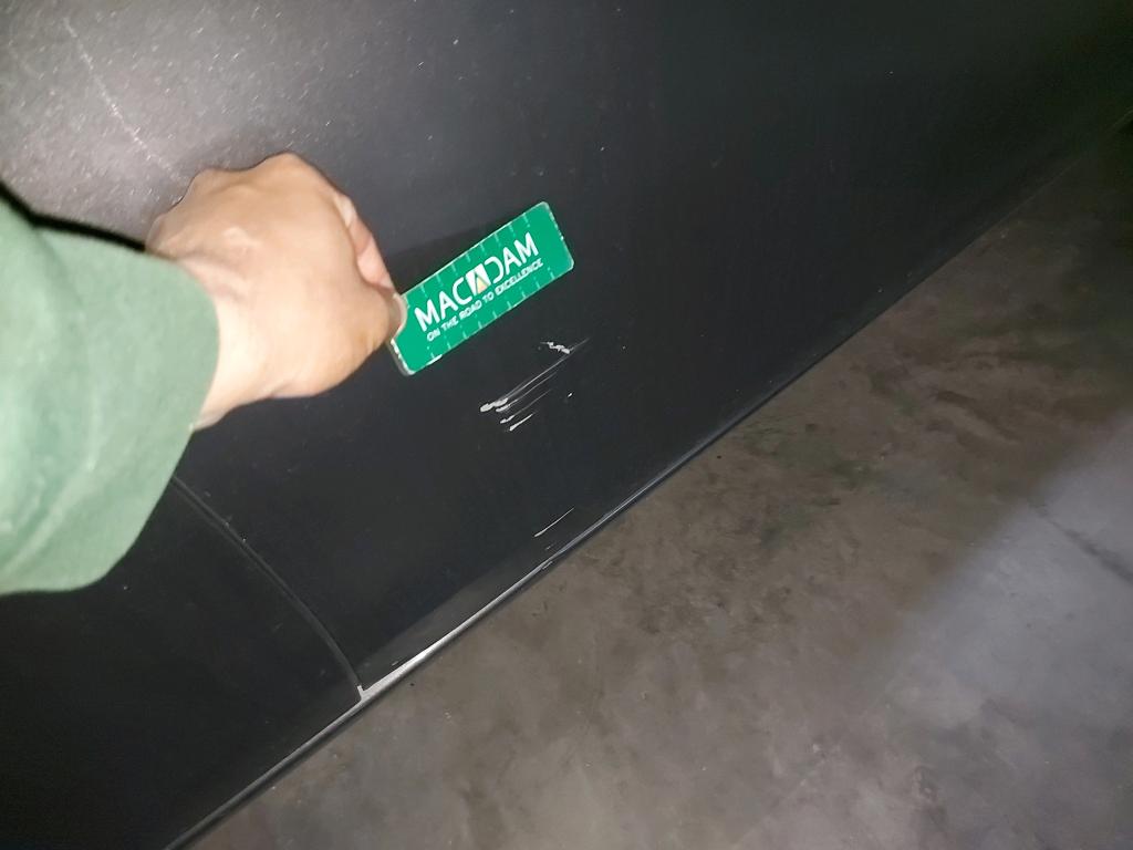 Daño en Panel Arañazo ligero Arañazo ligero