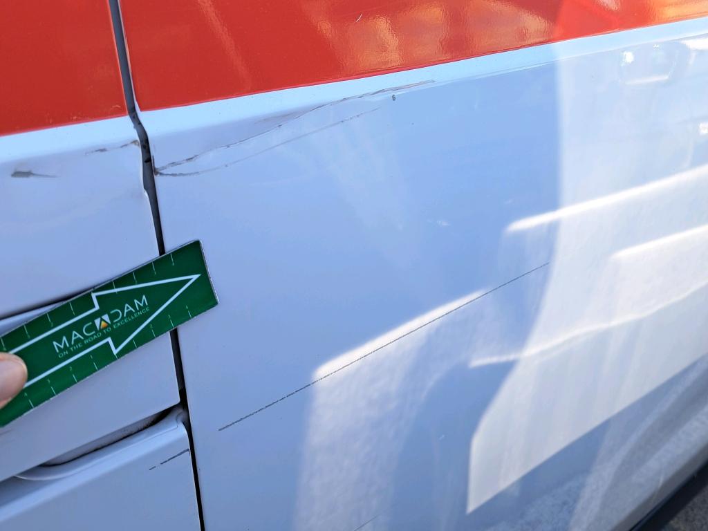 Daño en Panel dañado dañado