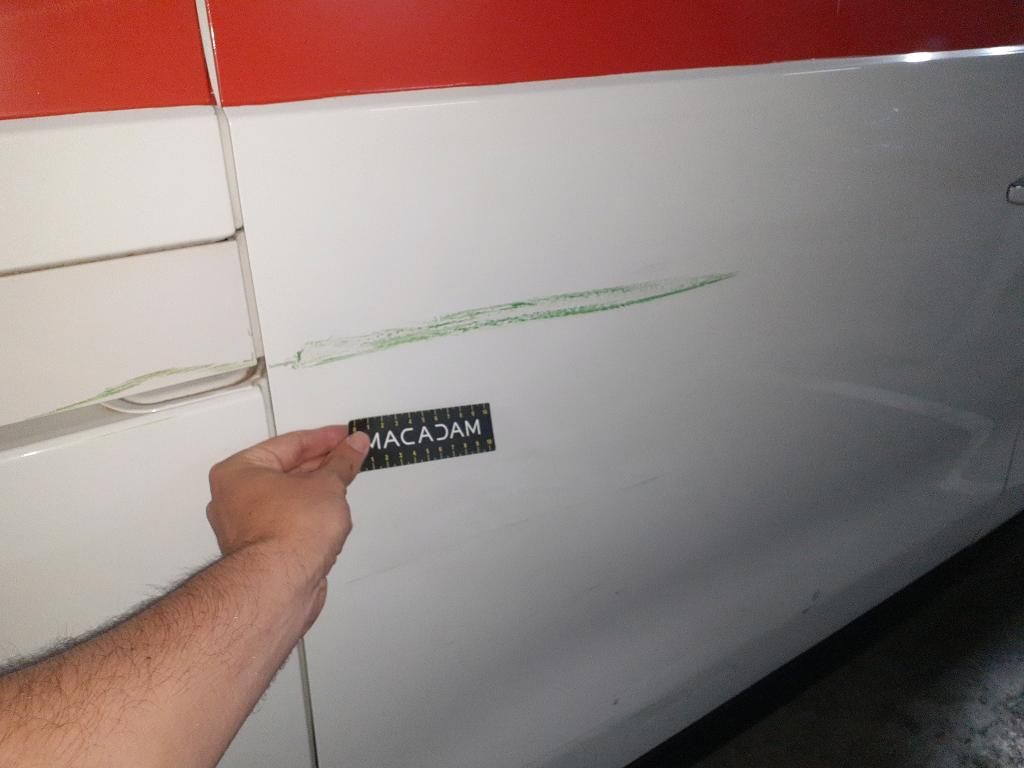 Daño en Panel dañado dañado
