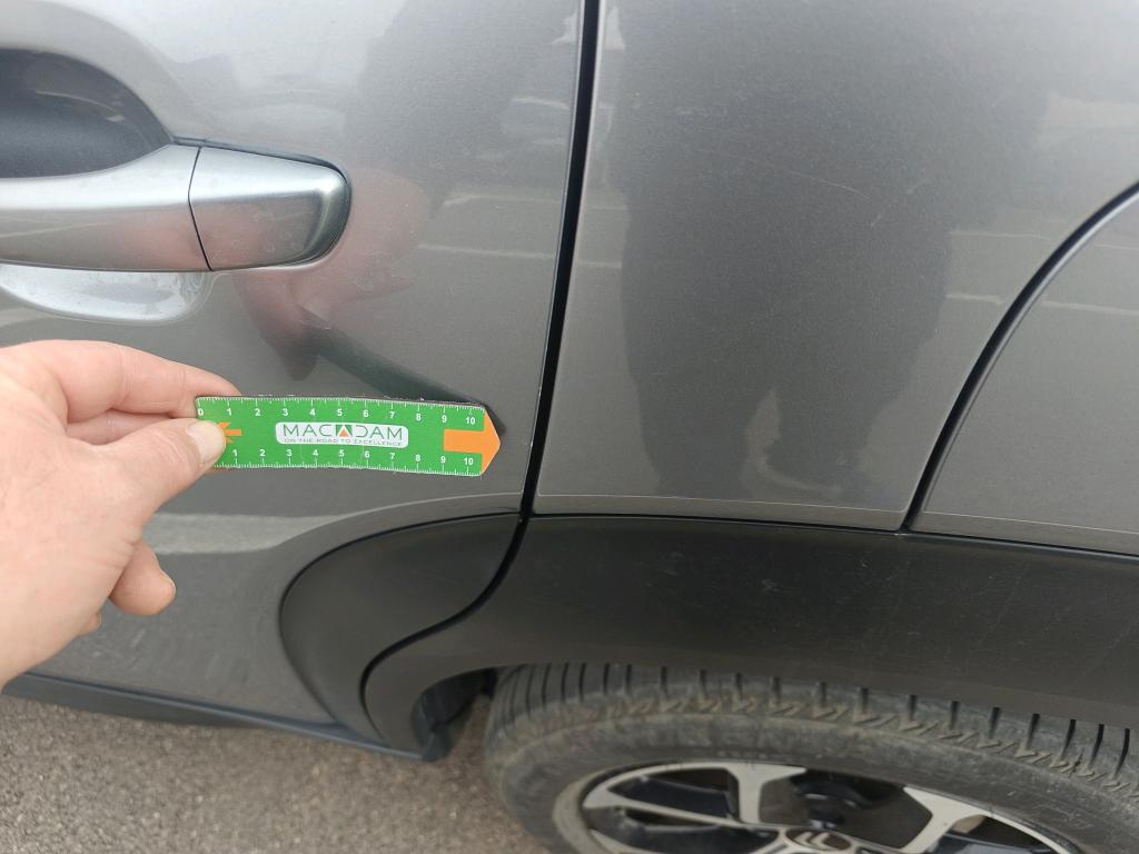 Daño en panel dañado dañado