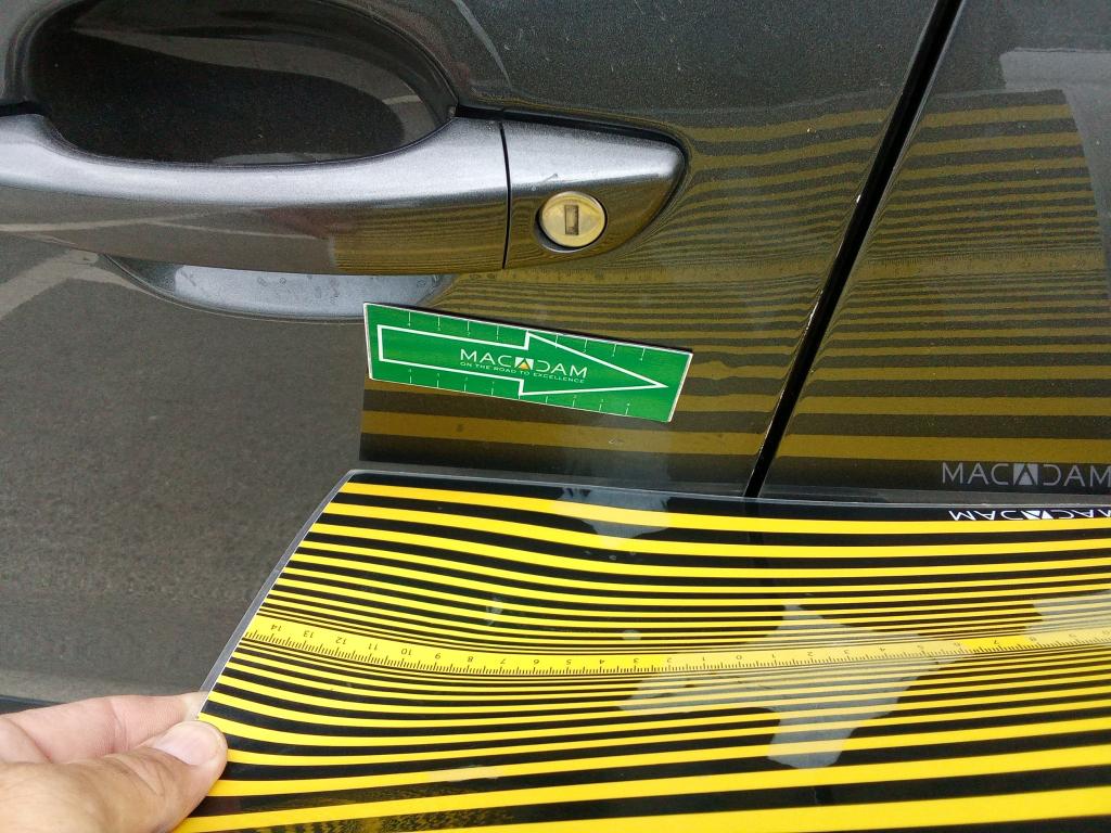 Daño en panel dañado dañado