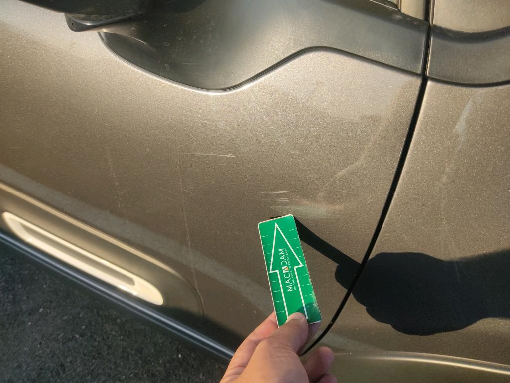 Daño en Panel Arañazo ligero Arañazo ligero