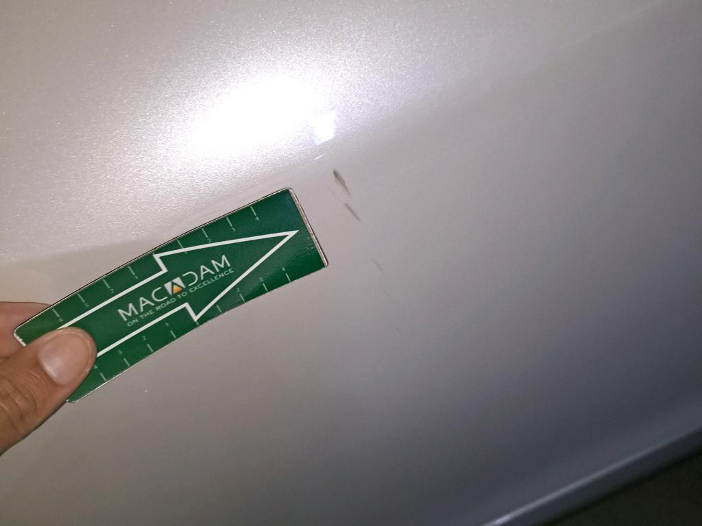 Daño en panel dañado dañado