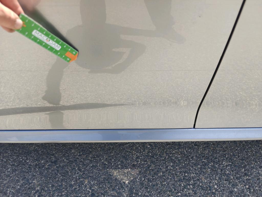 Daño en panel dañado dañado