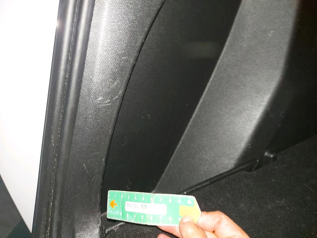 Daño en Asientos Arañazo ligero Arañazo ligero