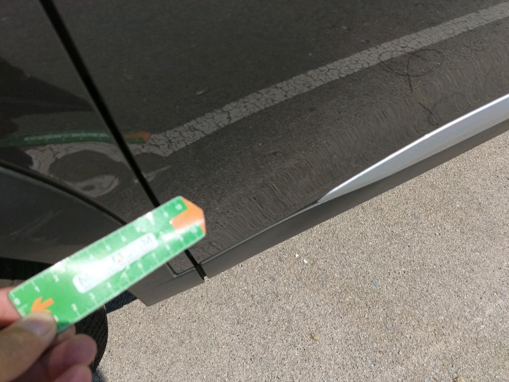 Daño en panel dañado dañado