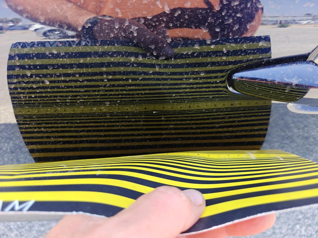 Daño en panel dañado dañado