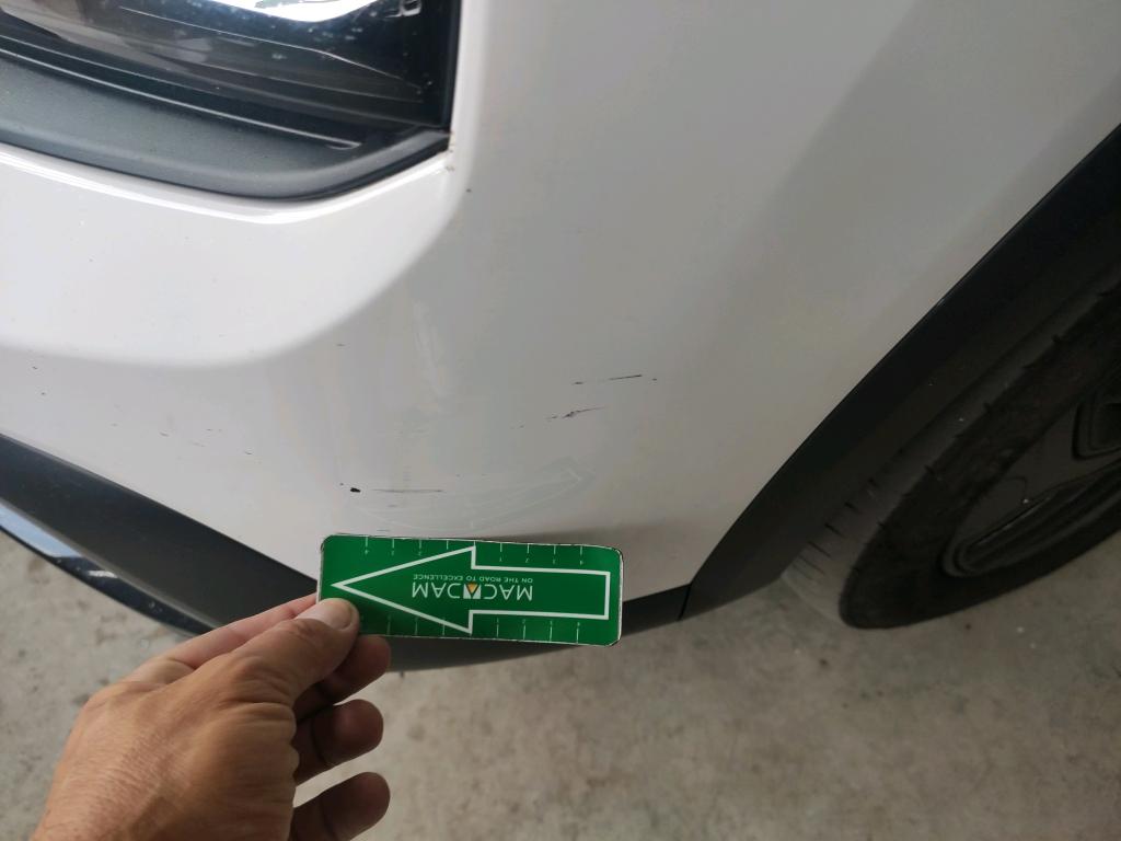 Daño en Carocería Arañazo ligero Arañazo ligero