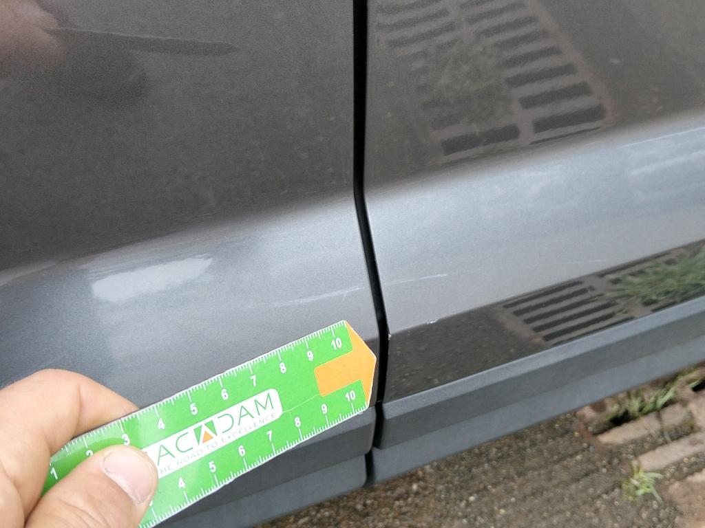 Daño en Panel dañado dañado