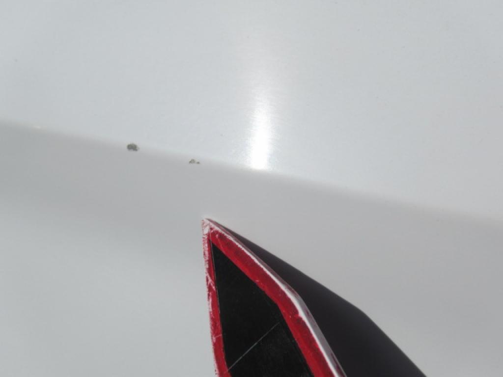 Daño en panel dañado dañado