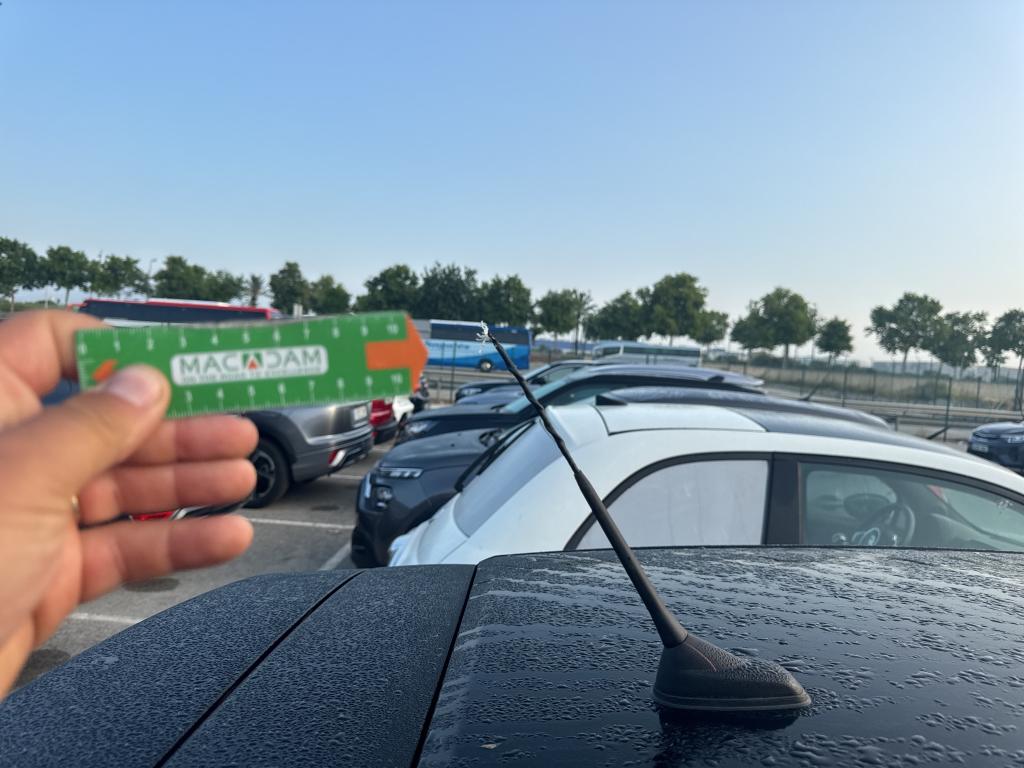 Daño en Antena dañado dañado