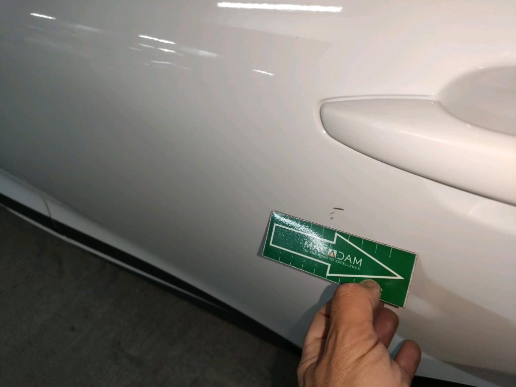 Daño en panel dañado dañado