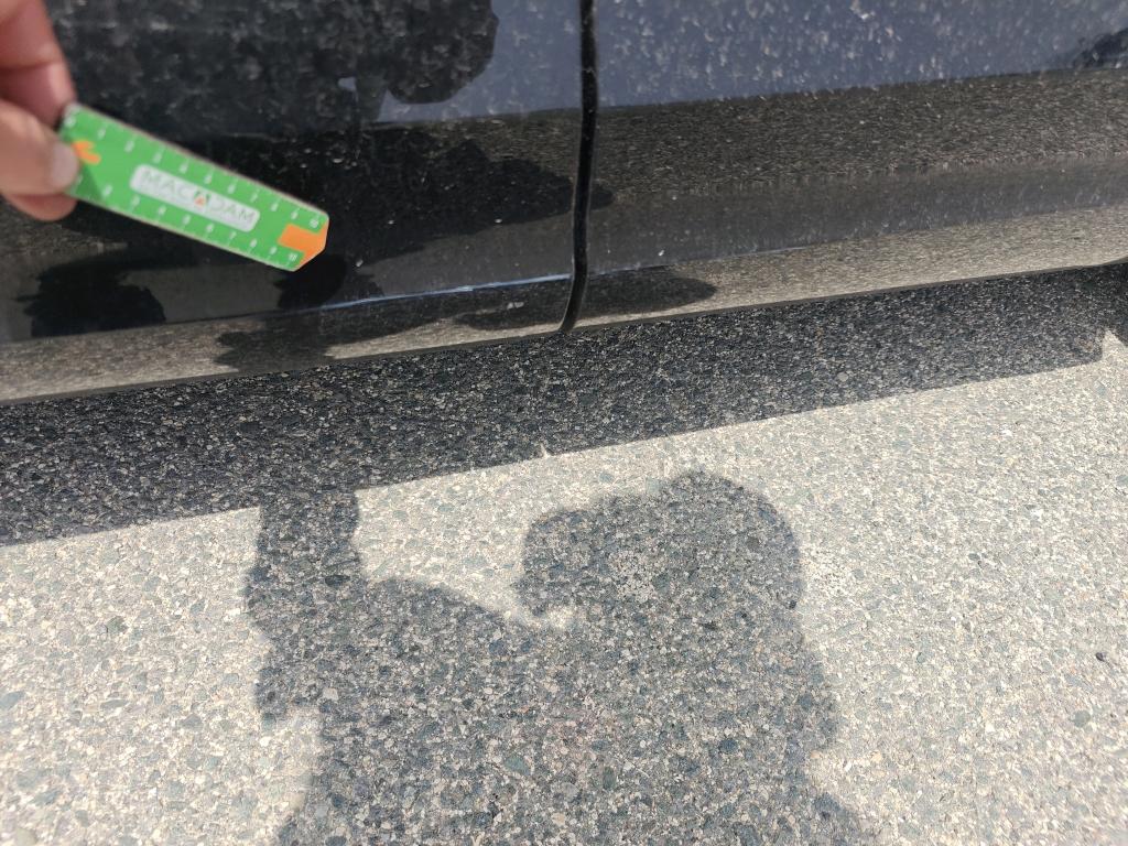 Daño en panel dañado dañado