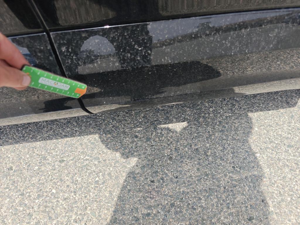 Daño en panel dañado dañado