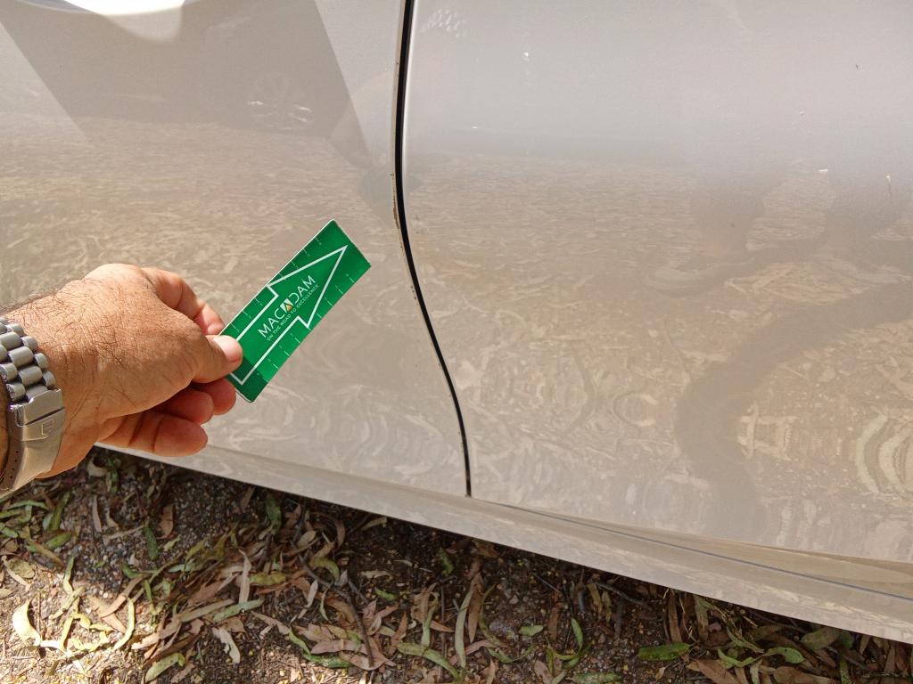 Daño en panel Arañazo ligero Arañazo ligero