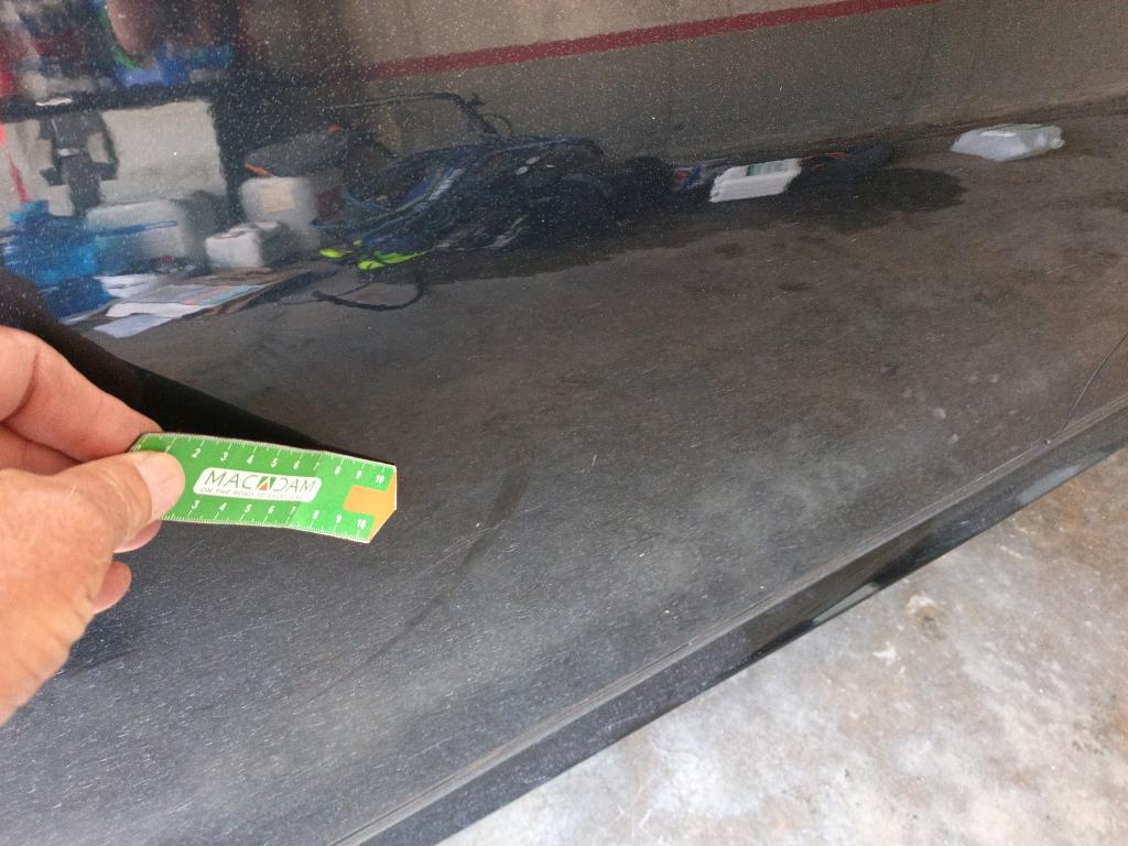Daño en panel dañado dañado