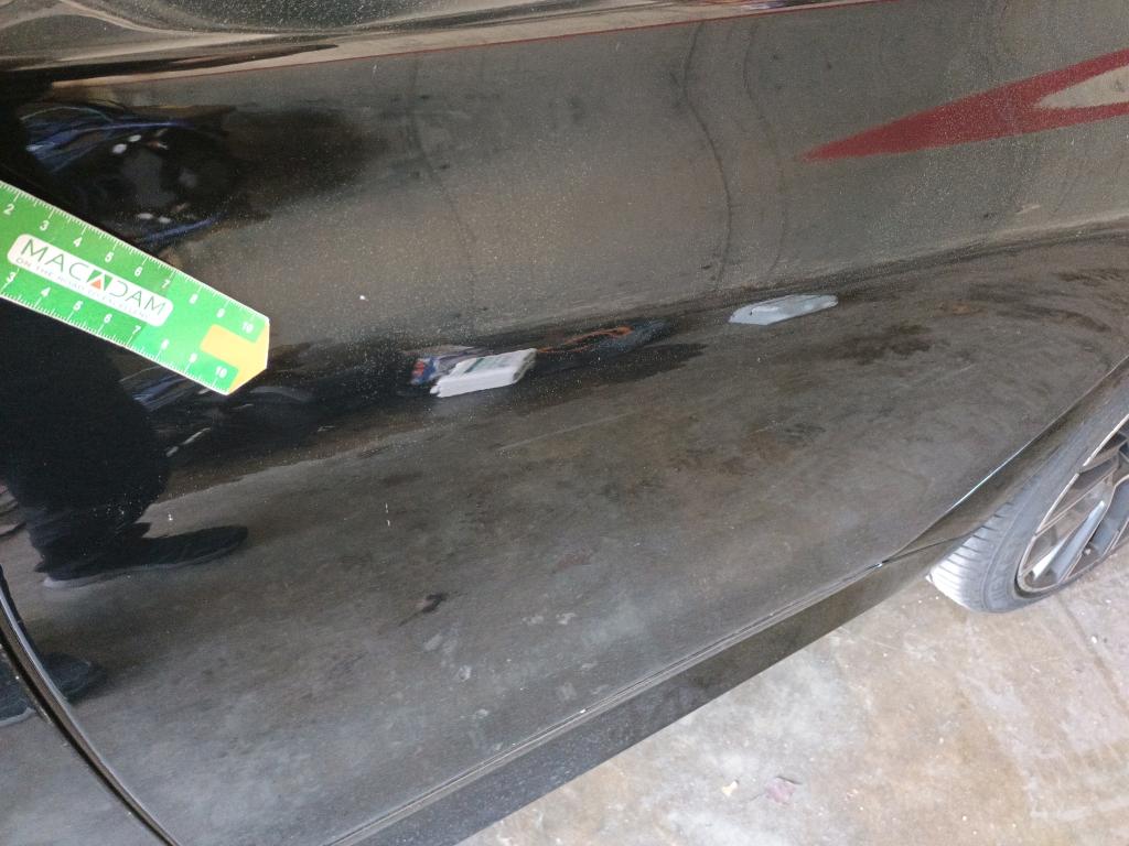 Daño en panel dañado dañado
