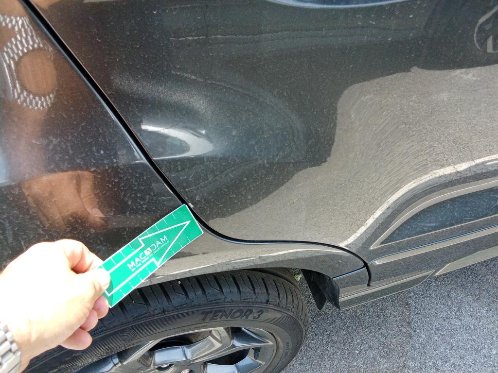 Daño en Panel dañado dañado