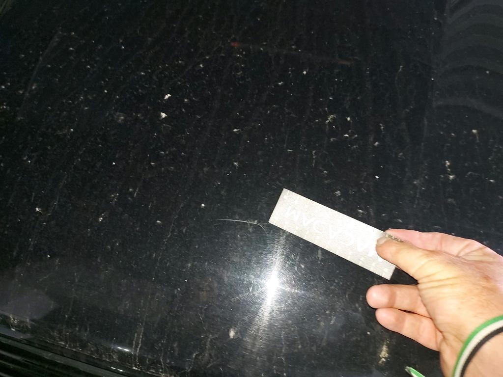 Daño en Carocería Arañazo ligero Arañazo ligero