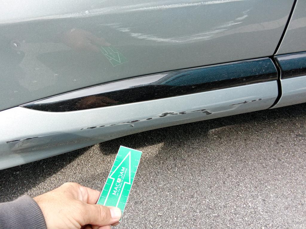 Daño en Panel dañado dañado